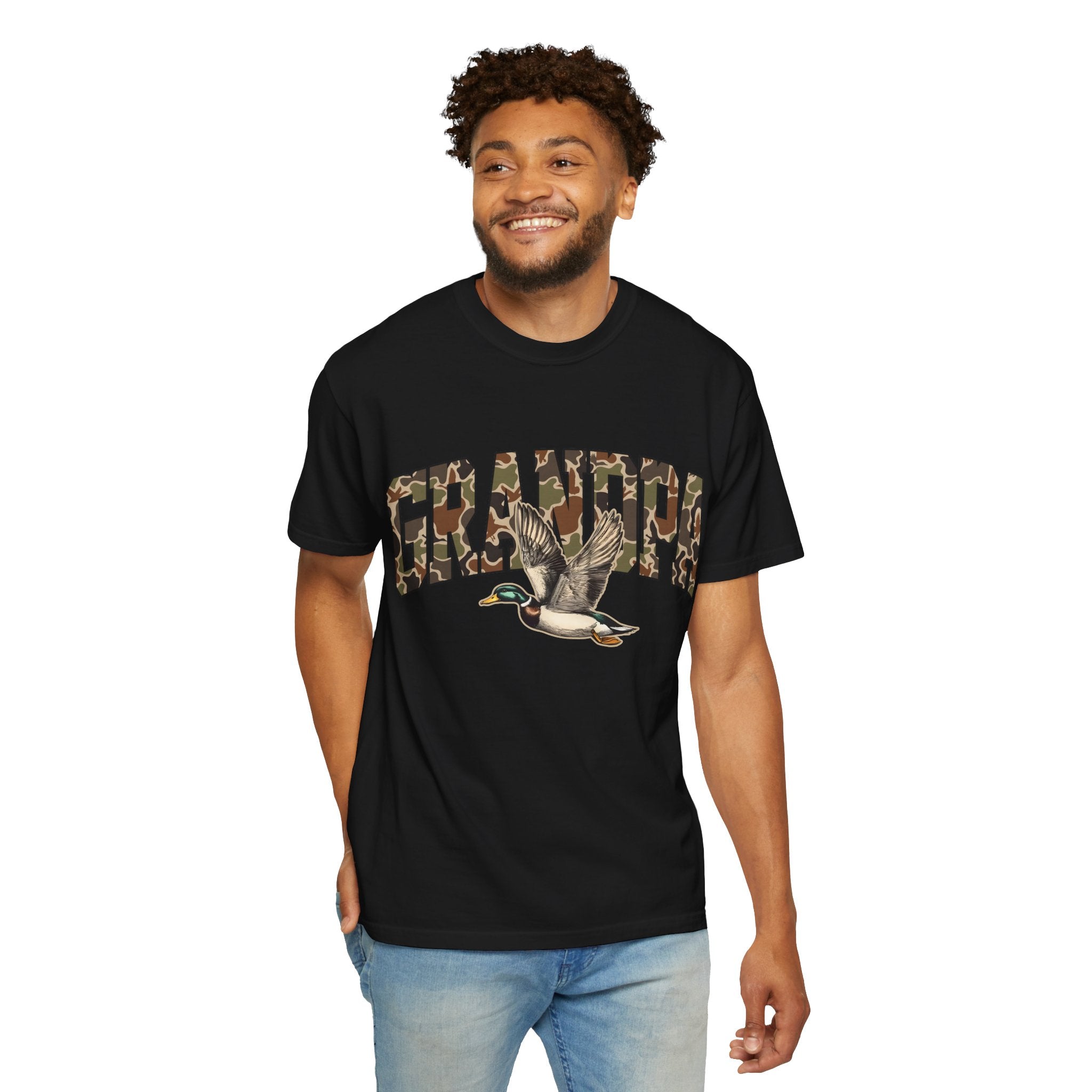 Grandpa Camo Duck T-Shirt