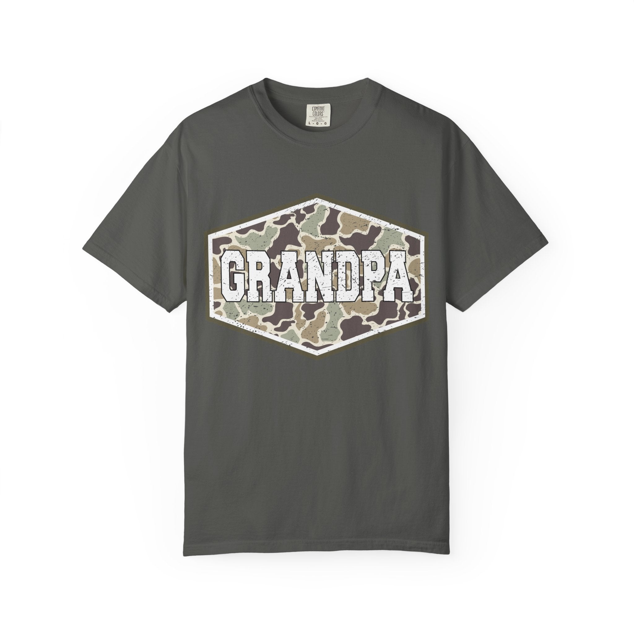 Grandpa Camo Patch T-Shirt