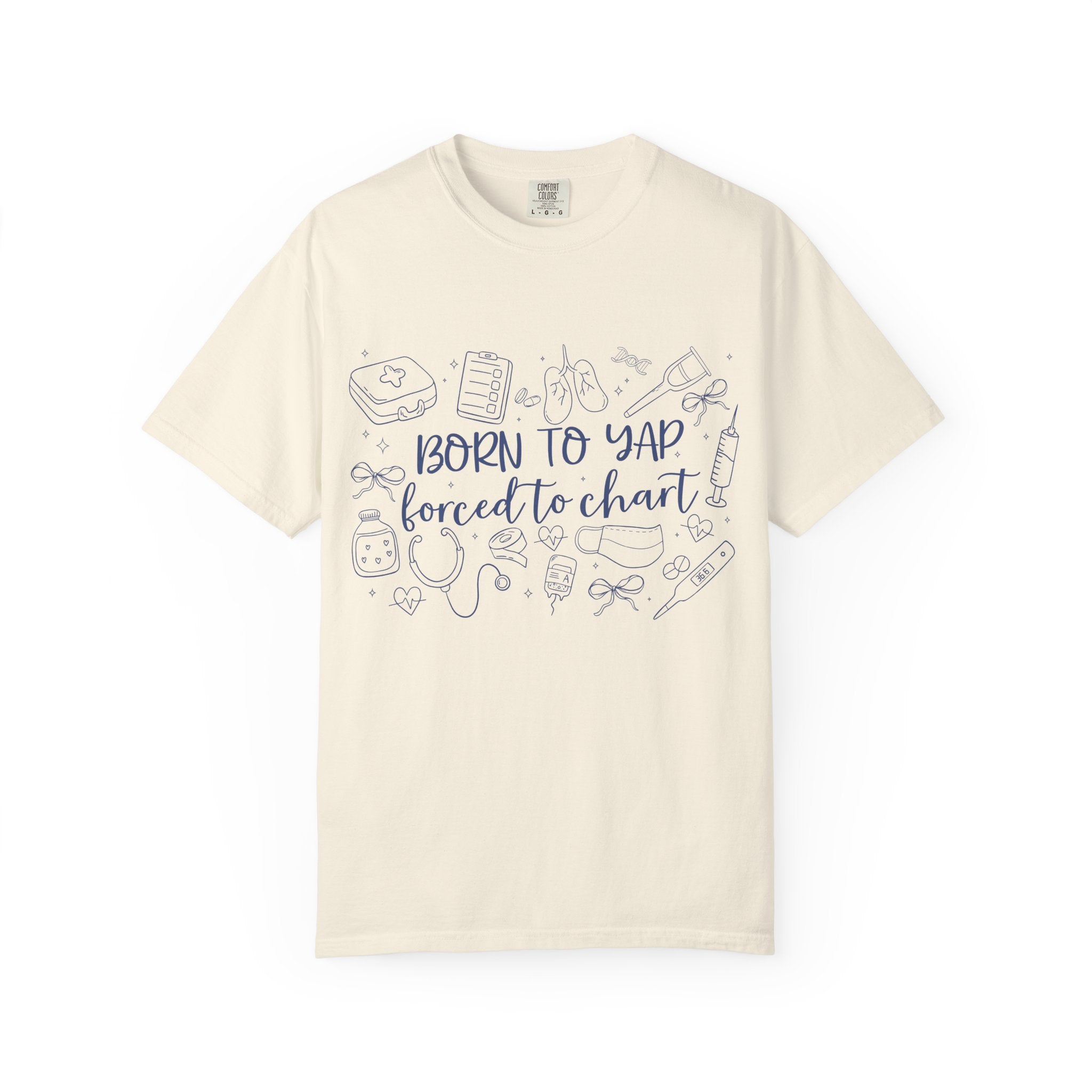 "Born to Yap, Forced to Chart" T-Shirt