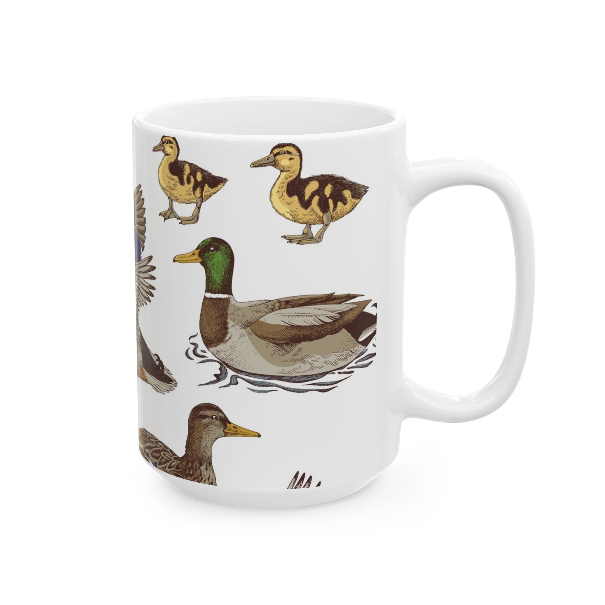 Mallard Duck Ceramic Mug (11oz & 15oz)