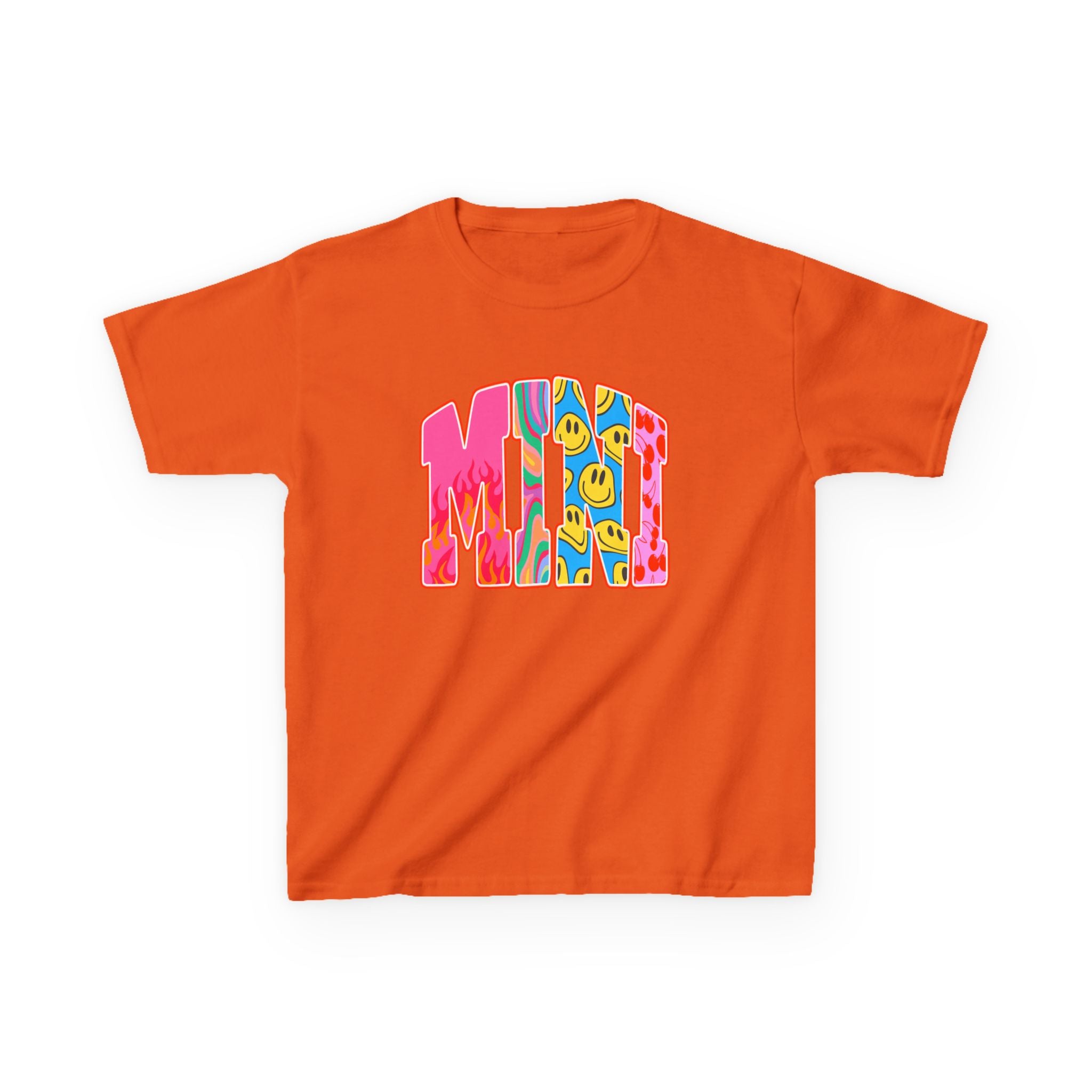 Youth Tee —  'MINI' Retro Smiley Graphic