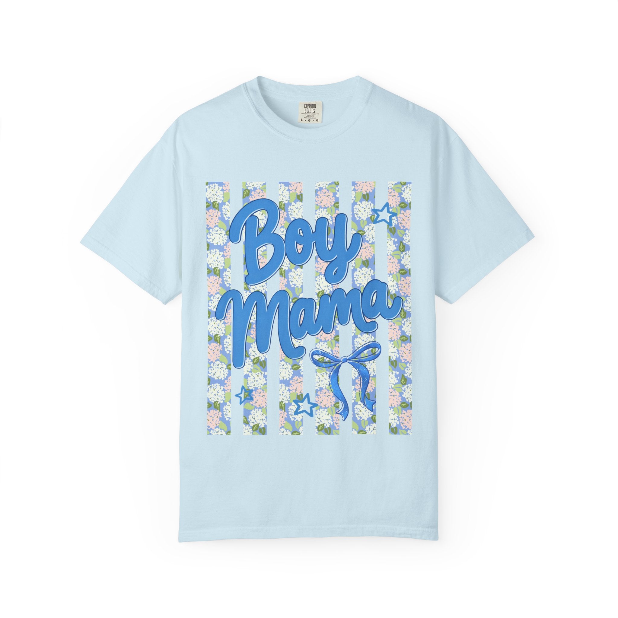 Floral Boy Mama T-Shirt