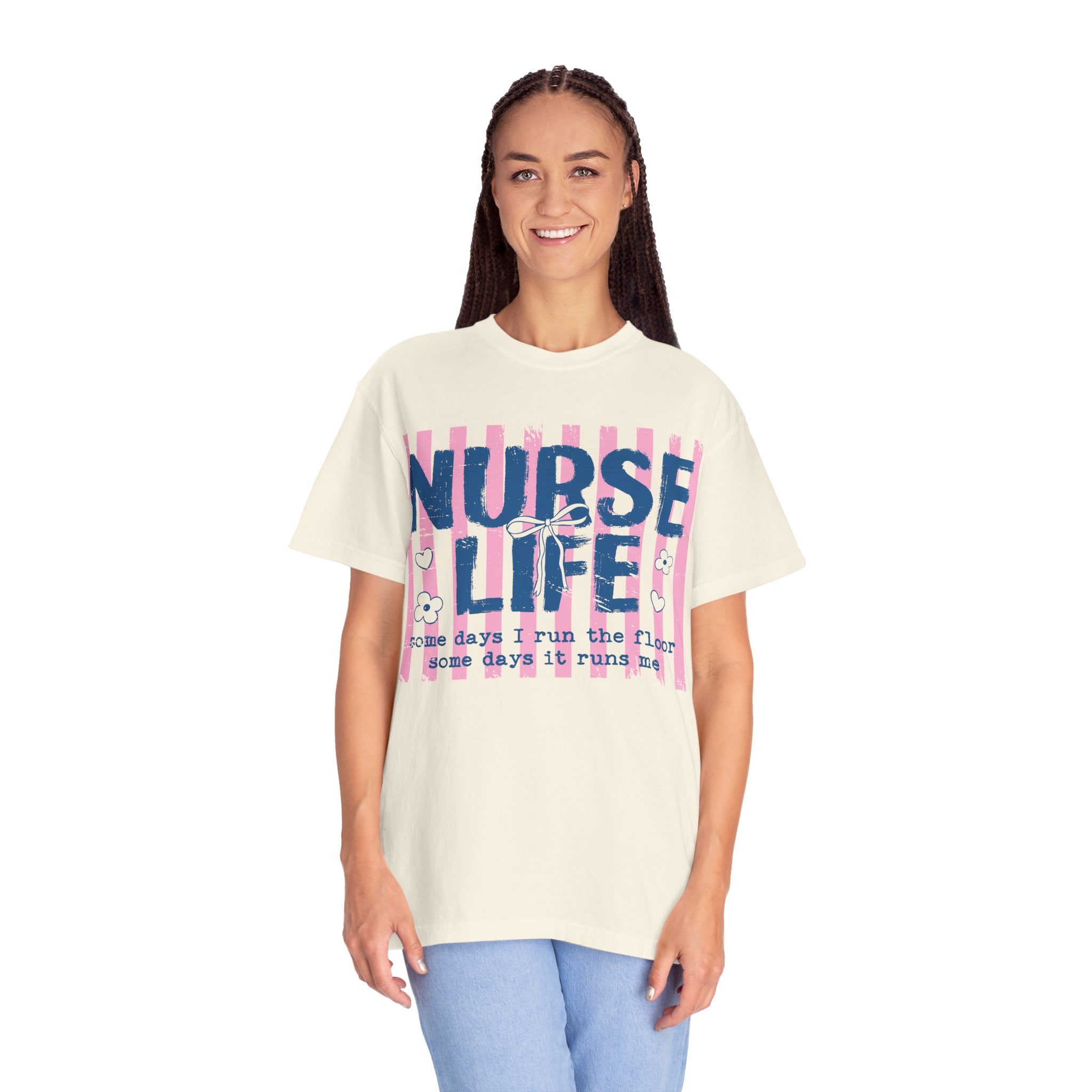 Nurse Life T-Shirt — 'Some Days I Run the Floor'