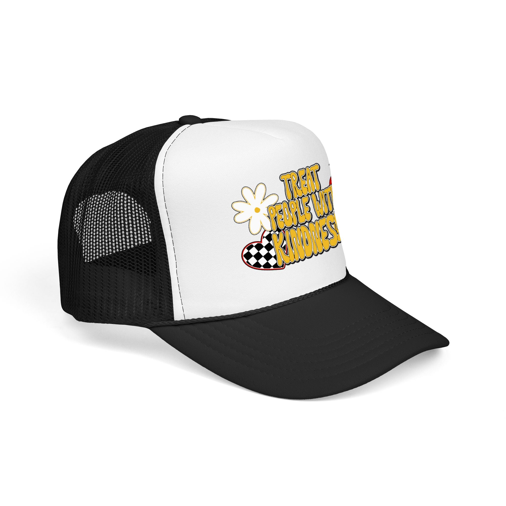 "Treat People With Kindness" Foam Trucker Hat