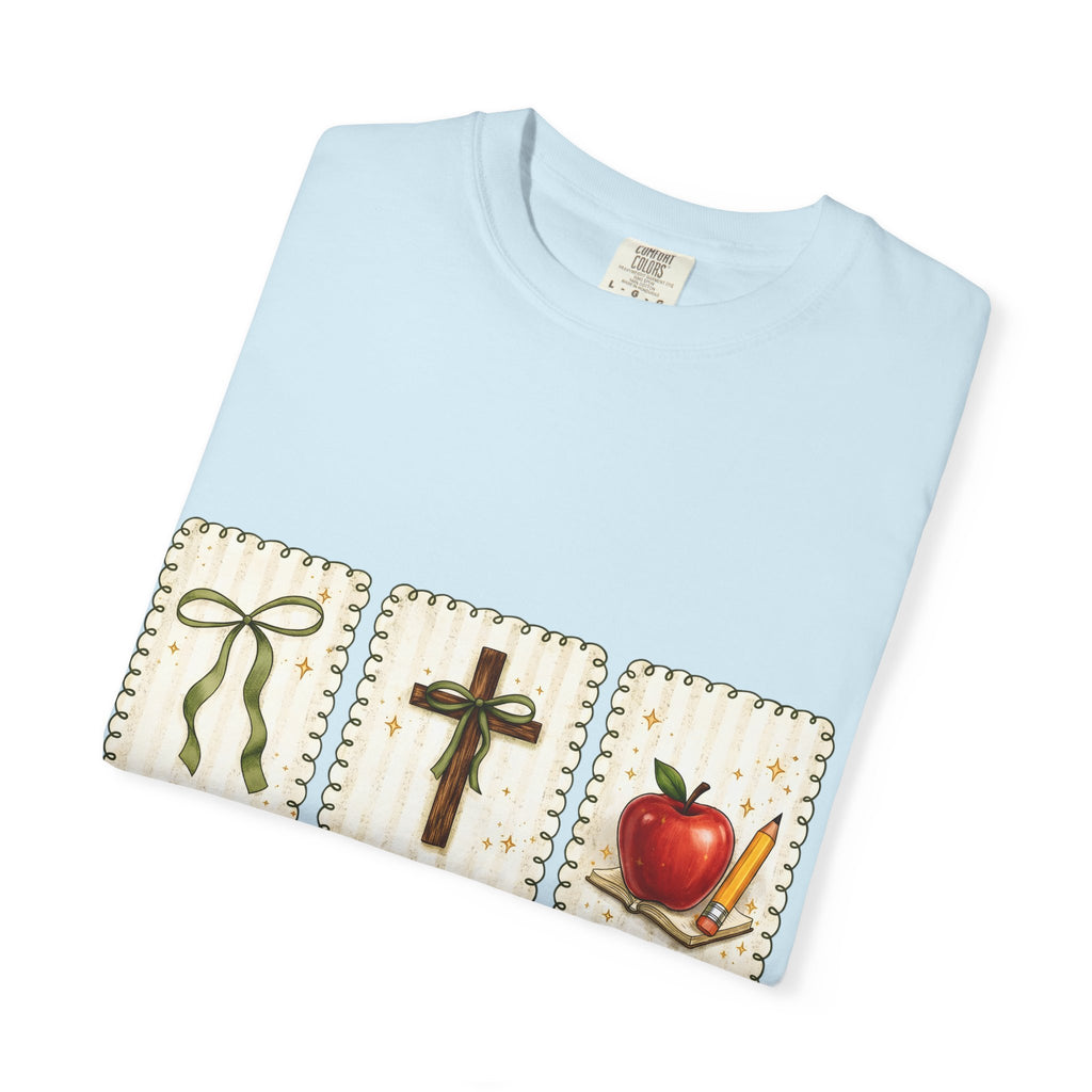 "Jesus Made Me A Teacher" Christian Teacher T-Shirt