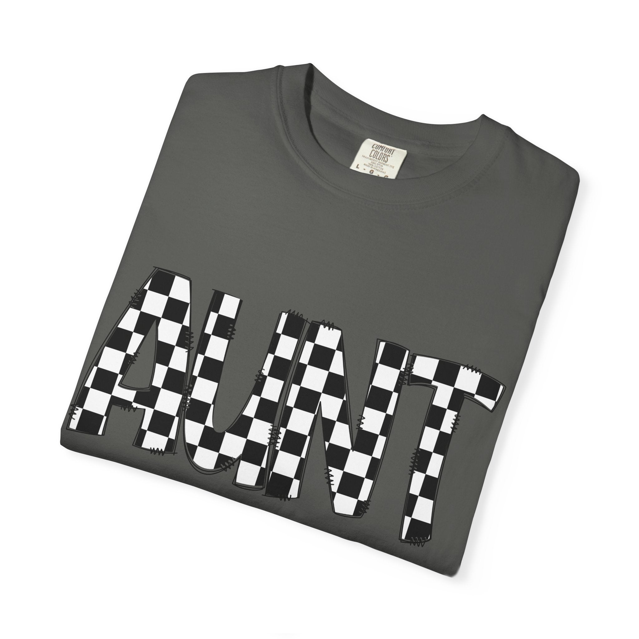 Aunt Checkerboard T-Shirt