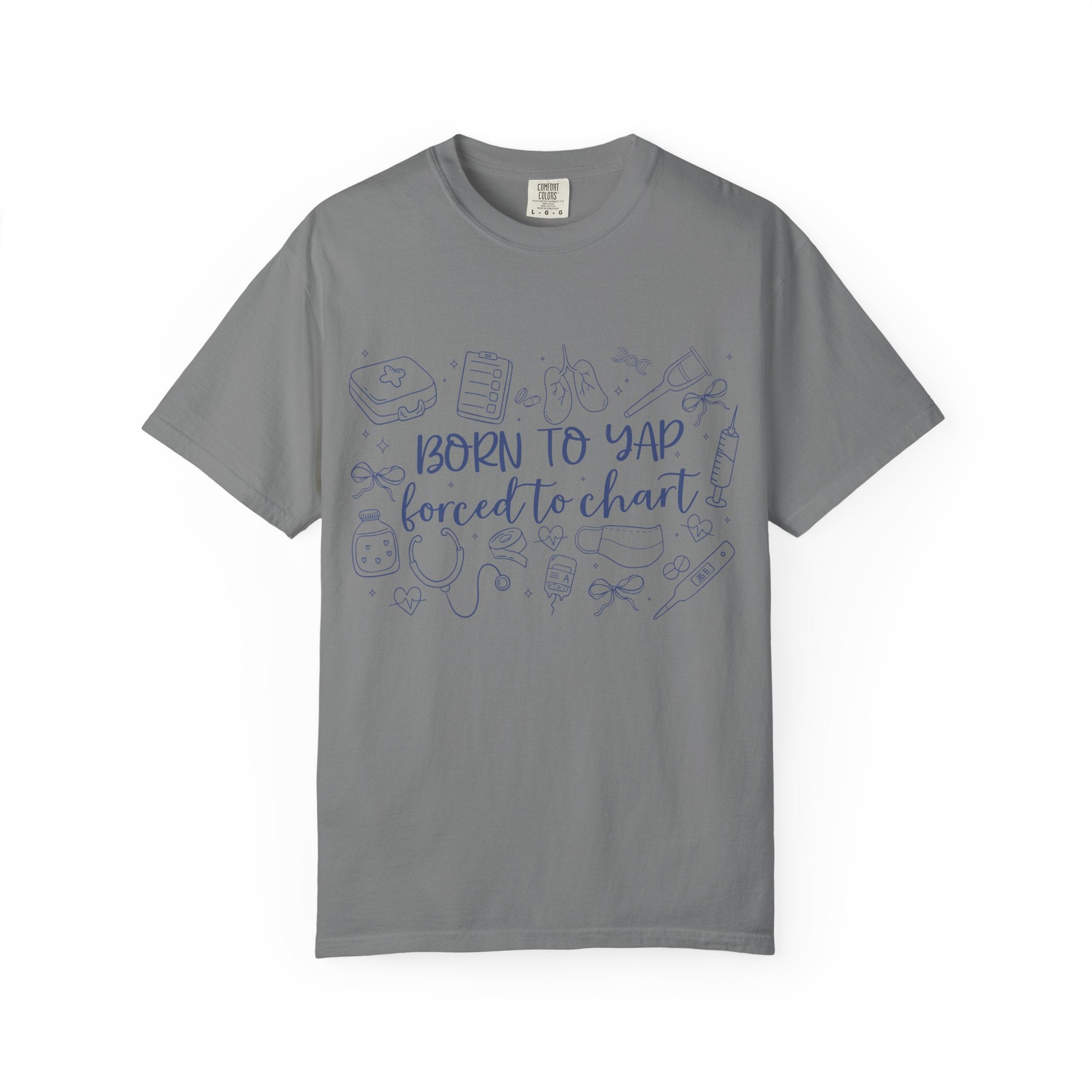"Born to Yap, Forced to Chart" T-Shirt