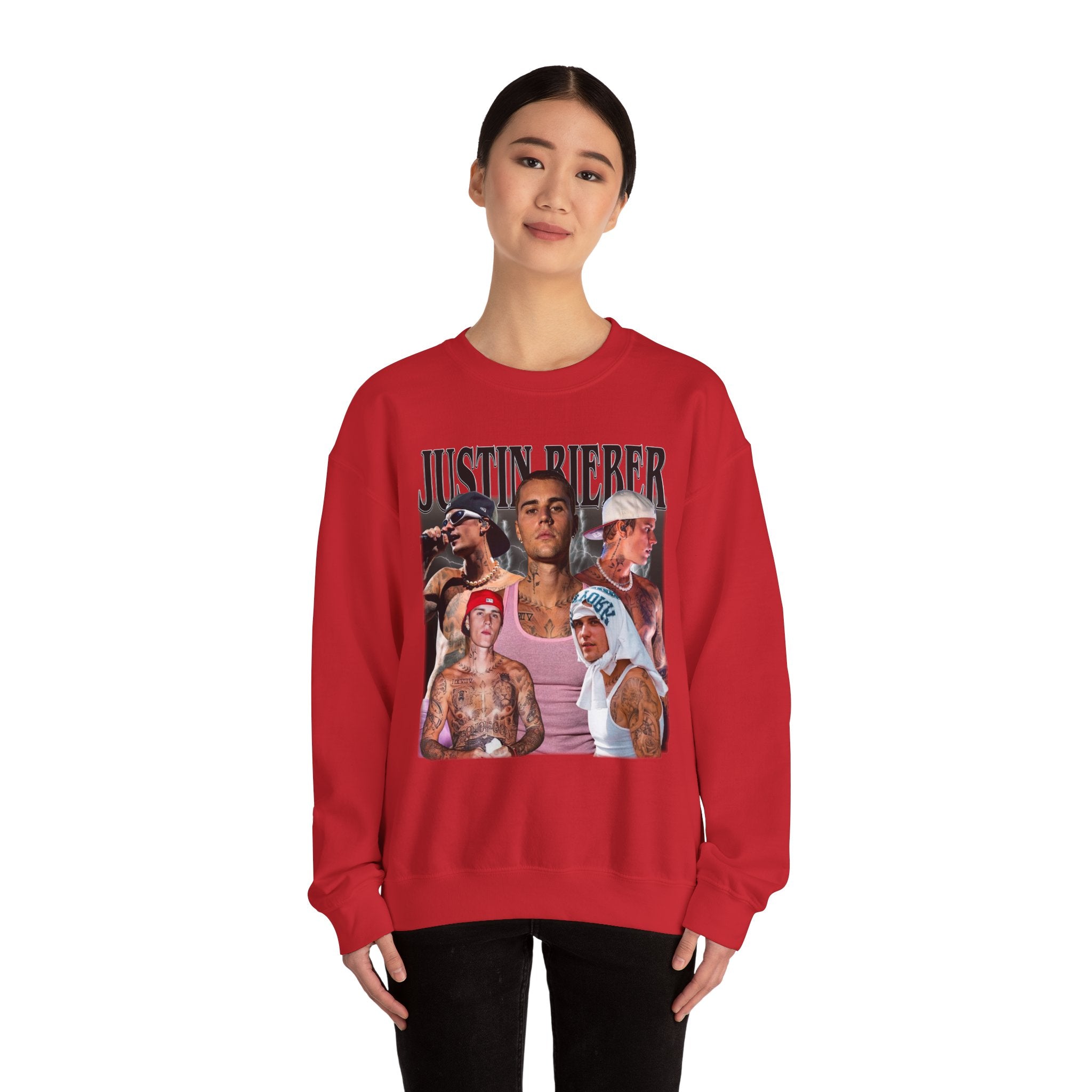 JB Collage Graphic Crewneck Sweatshirt