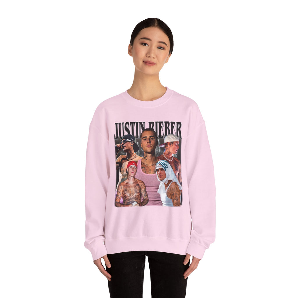 JB Collage Graphic Crewneck Sweatshirt