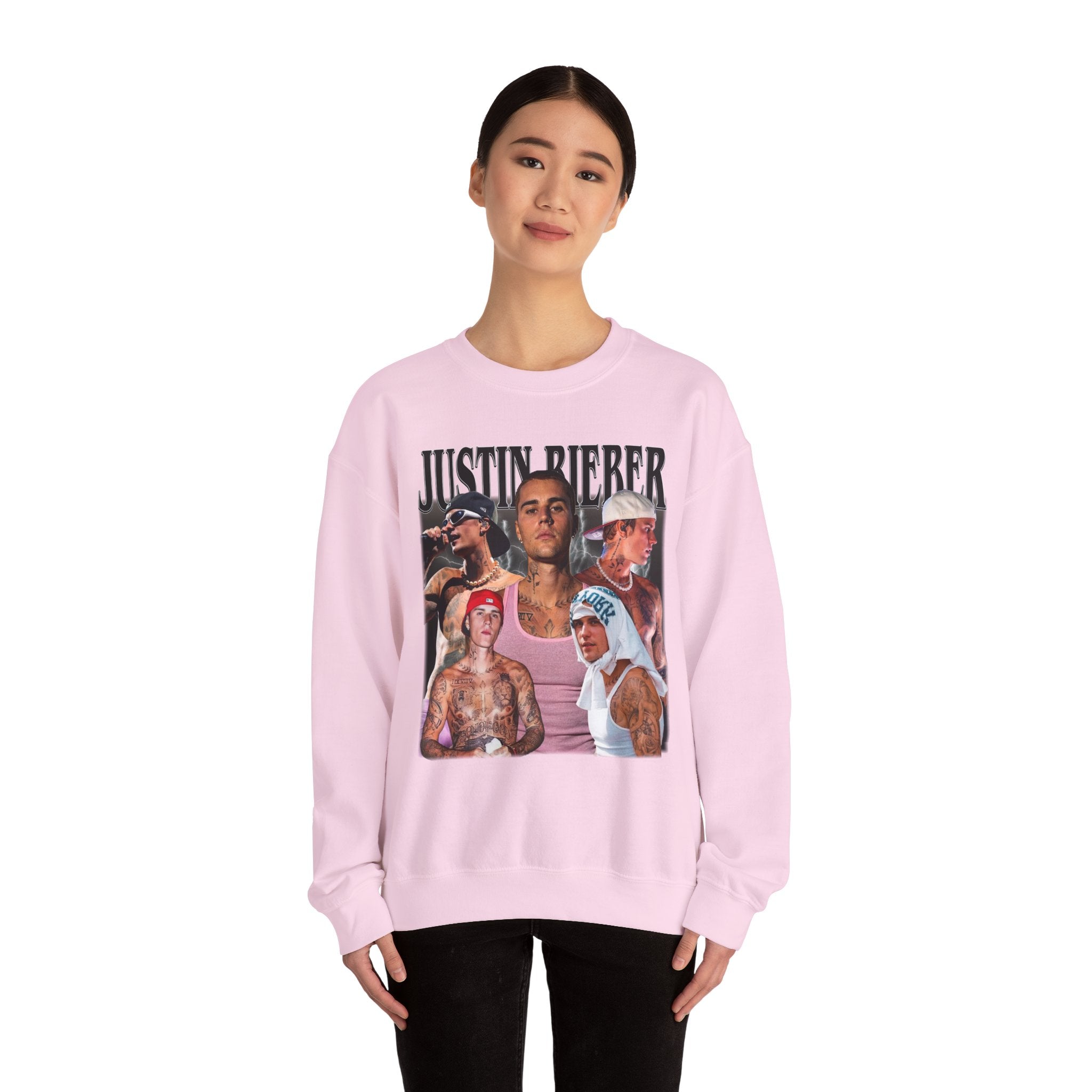JB Collage Graphic Crewneck Sweatshirt