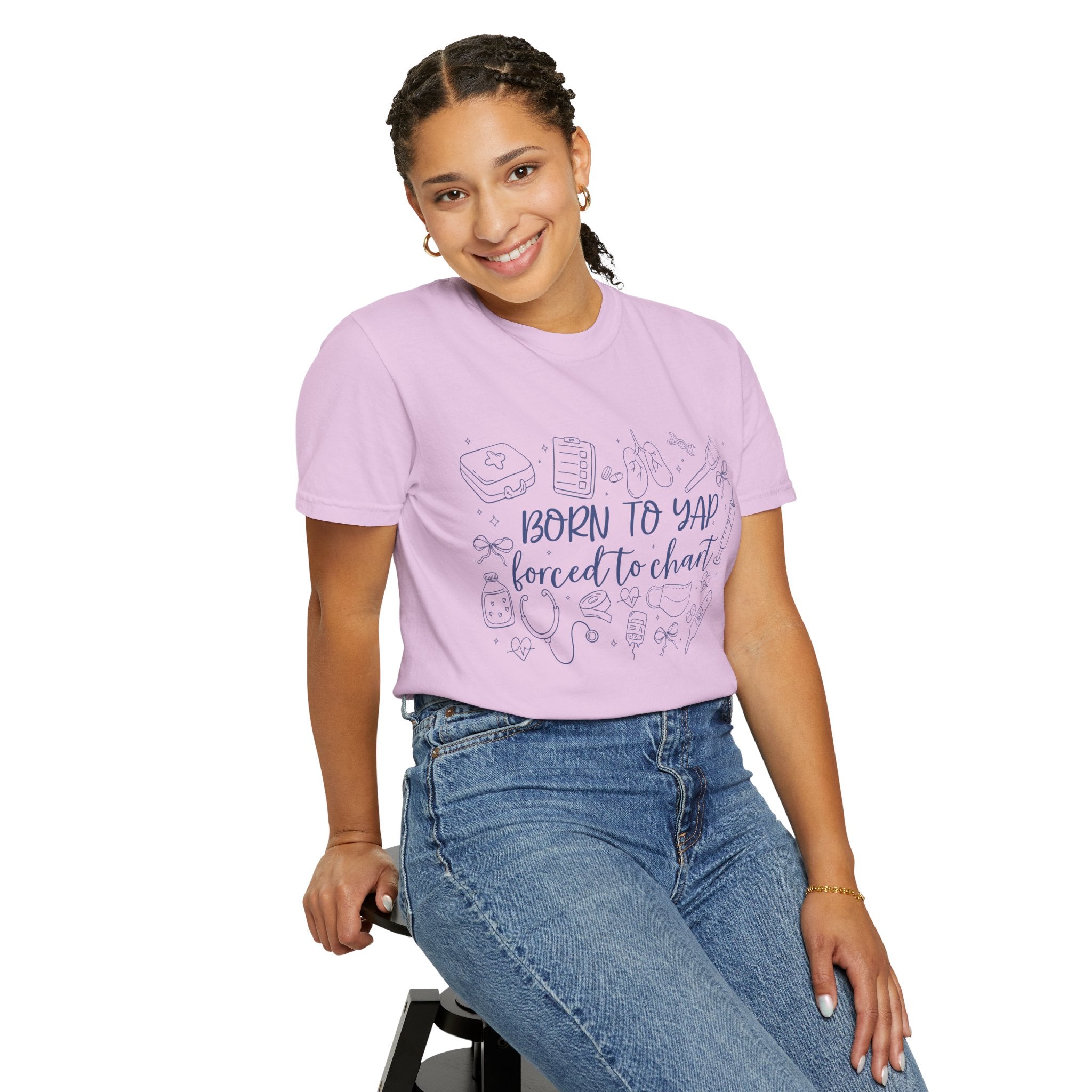 "Born to Yap, Forced to Chart" T-Shirt