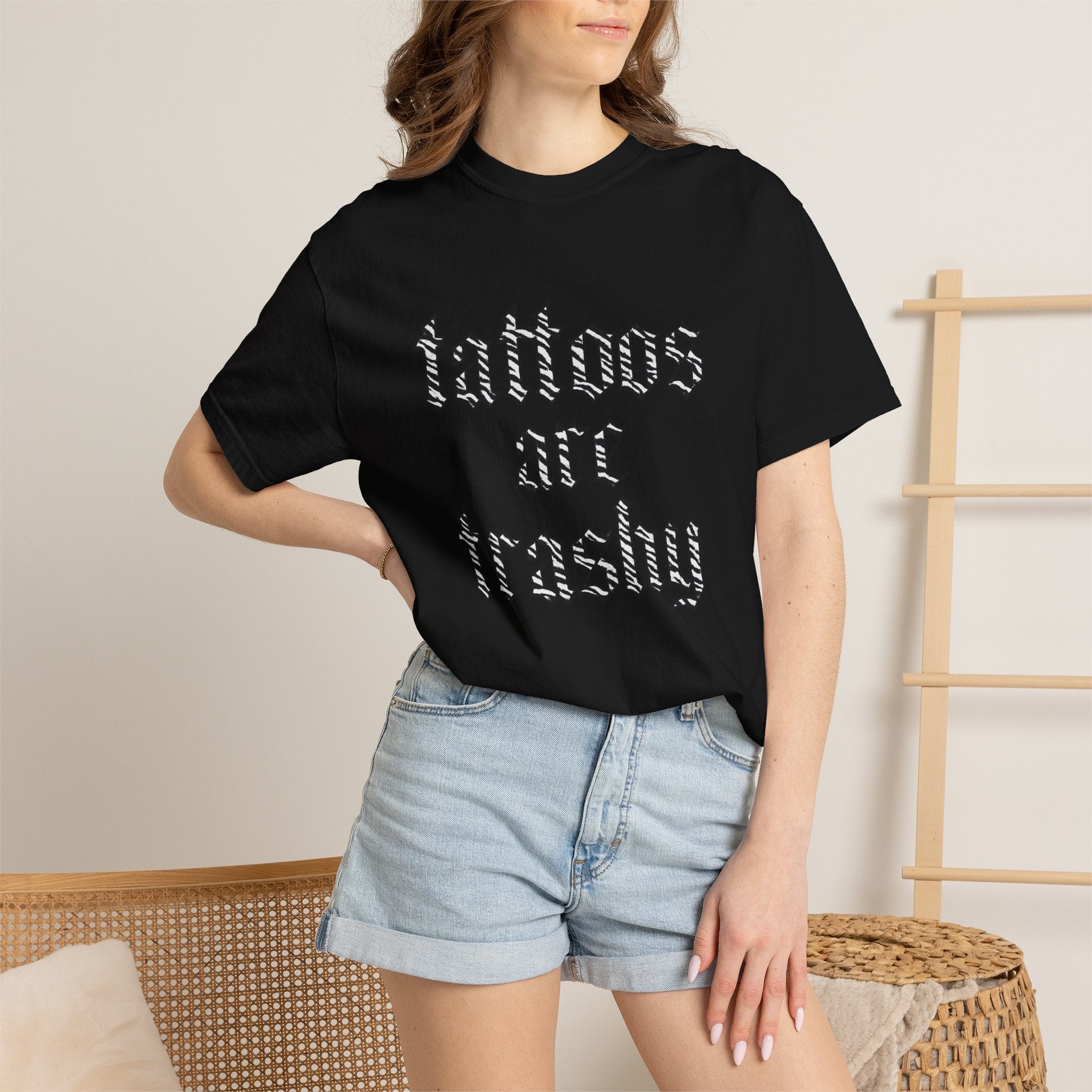 'Tattoos Are Trashy' Graphic Tee