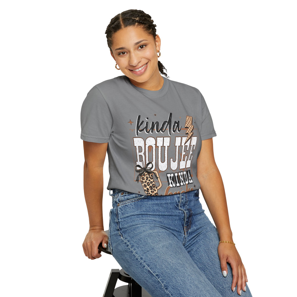 Kinda Boujee Kinda Broke Graphic T-Shirt